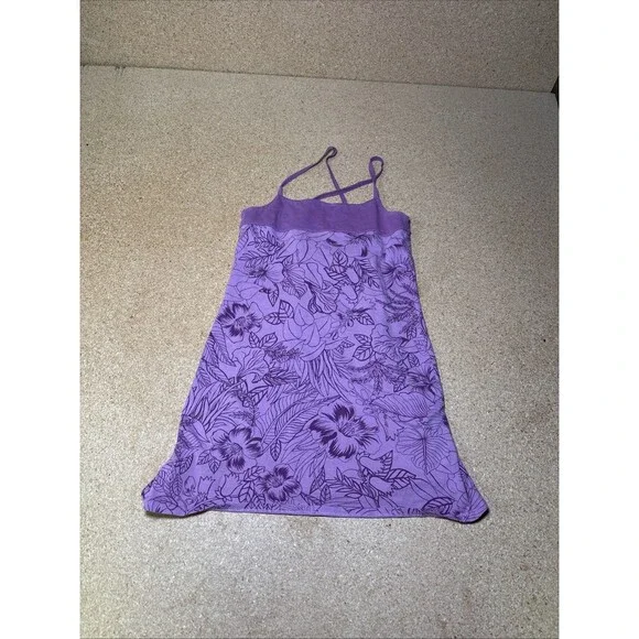 Patagonia Pink Tank Dress Stretchy Strappy Size Large 12 I2 - Picture 2 of 7